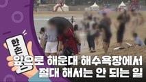 [15초 뉴스] 앞으로 해운대 해수욕장에서 절대 하면 안 되는 일 / YTN