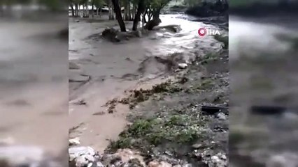Selin vurduğu köy savaş alanına döndü