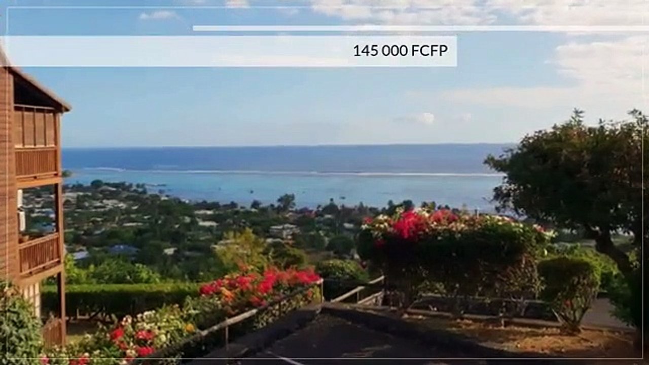 A louer un appartement F3 à Taapuna, Punaauia (Charges incluses)