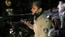 महिला कॉन्स्टेबल ने मंत्री के लड़के को सड़क पर तफरी करने से रोका, देना पड़ा इस्तीफा, वीडियो वायरल