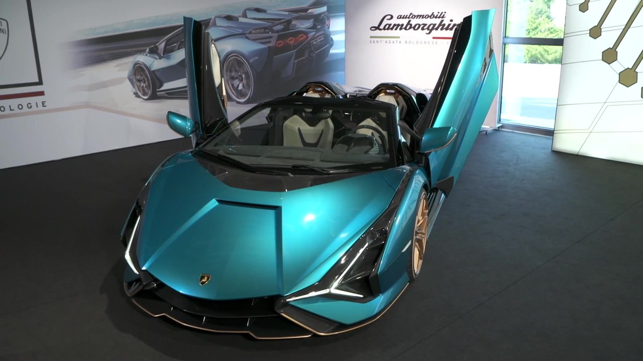 Der Lamborghini Sián Roadster - Das Exterior Design