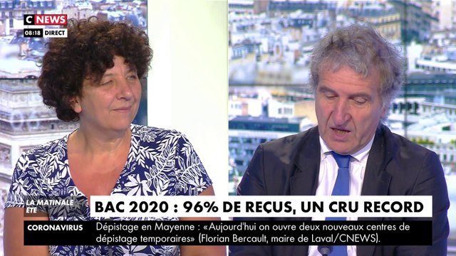 Bac 2020 : « Aujourd’hui après les résultats du baccalauréat c’est presque 88% des lycéens qui ont déjà une proposition », affirme Frédérique Vidal, ministre de l’Enseignement supérieur, de la Recherche et de l’Innovation dans la #LaMatinale
