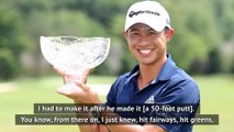 Morikawa elated and Thomas deflated after Charity Open playoff