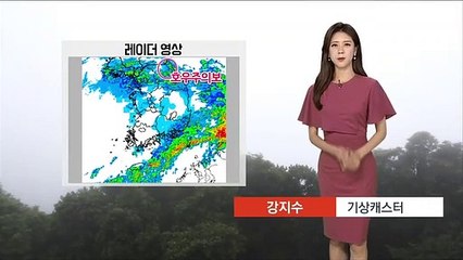 [날씨] 내일 아침까지 장맛비…주후반 다시 더위