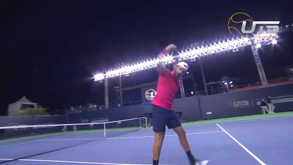 UTS - Nom de Zeus : Matteo Berrettini a triomphé de Stefanos Tsitsipas en finale de l'Ultimate Tennis Showdown