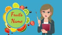 फलों के नाम || Fruits name || Phalon ke naam || Name of fruits in English and Hindi || learn fruits name