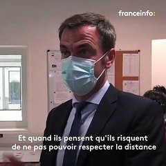 Olivier Véran sur le port du masque  dans les lieux clos _ (franceinfo)