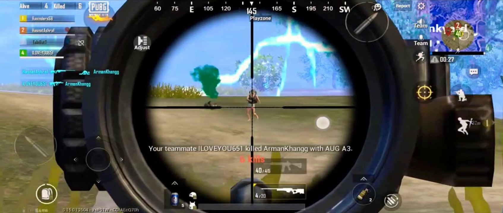 Amazing headshot in pubg game  _ _with Sanjaydutt dailogue _|Harry bhai