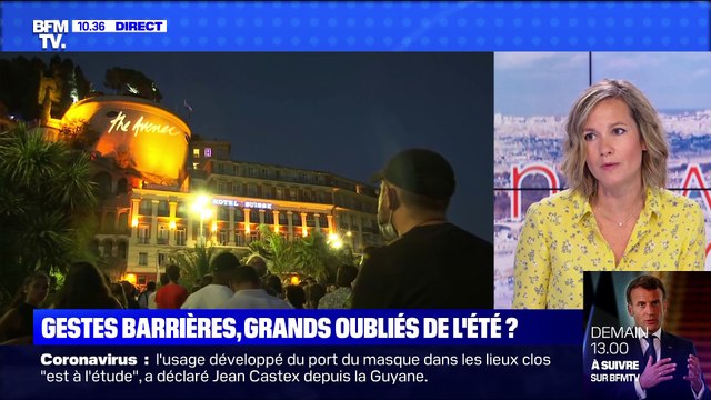 Gestes barrières, grands oubliés de l'été ? - 13/07