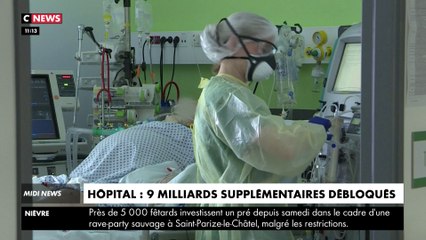 Hôpital : 9 milliards supplémentaires débloqués