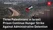 Three Palestinians in Israeli Prison Continue Hunger Strike Against Administrative Detention