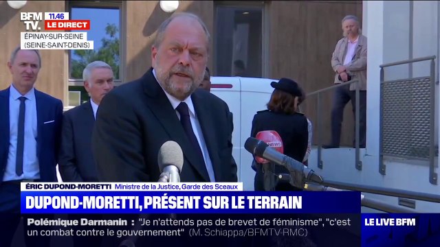 Dupond-Moretti: La Justice a deux problèmes, elle manque de moyens et a de mauvaises habitudes