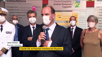 En déplacement en Guyane, Jean Castex constate l’ampleur de la crise sanitaire