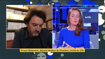 Le député Modem Erwan Balanant prône le port du masque dans les lieux clos