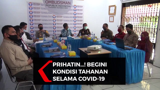 Ombudsman Nilai Kondisi Tahanan di Sumatera Utara Selama Pandemi Covid-19 Memprihatinkan
