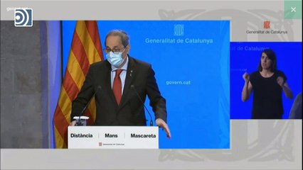 Torra se subleva contra la juez y anuncia un decreto para reafirmar las medidas de confinamiento