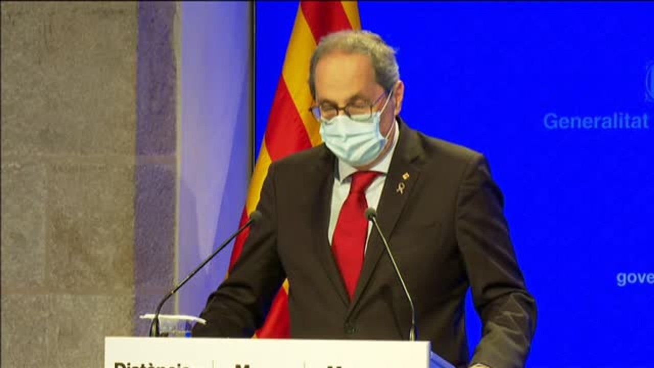 Torra sobre la decisión judicial: "No la aceptamos, asumo las consecuencias que se deriven"