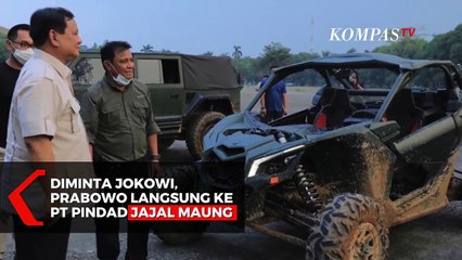 Download Video: Diminta Jokowi, Menhan Prabowo Langsung ke PT Pindad Jajal Maung