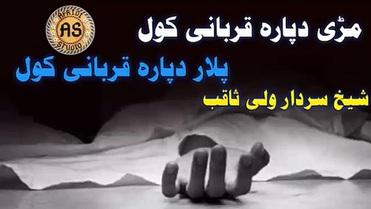 مڑی دپارہ قربانی کول | شیخ سردار ولی ثاقب | Marhey dapara qurbani kol | Sheikh sardar wali saqib