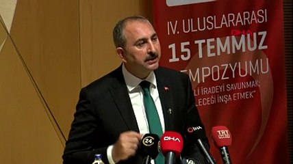 Bakan Gül: Hamdolsun Ayasofya'nın da zincirleri kırılmıştır