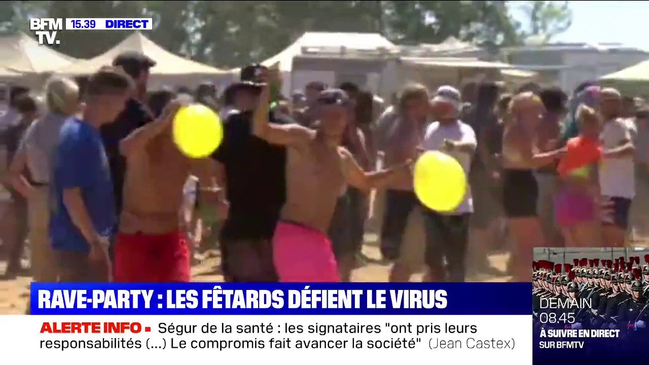 Rave-party dans la Nièvre: les festivaliers se disent "vigilants"
