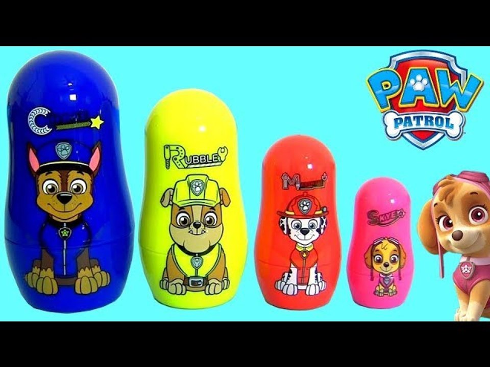 Paw patrol 2025 nesting eggs