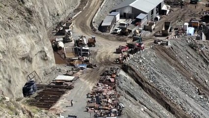 Yusufeli'de sel - Yusufeli Barajı şantiyesinde meydana gelen hasar - ARTVİN