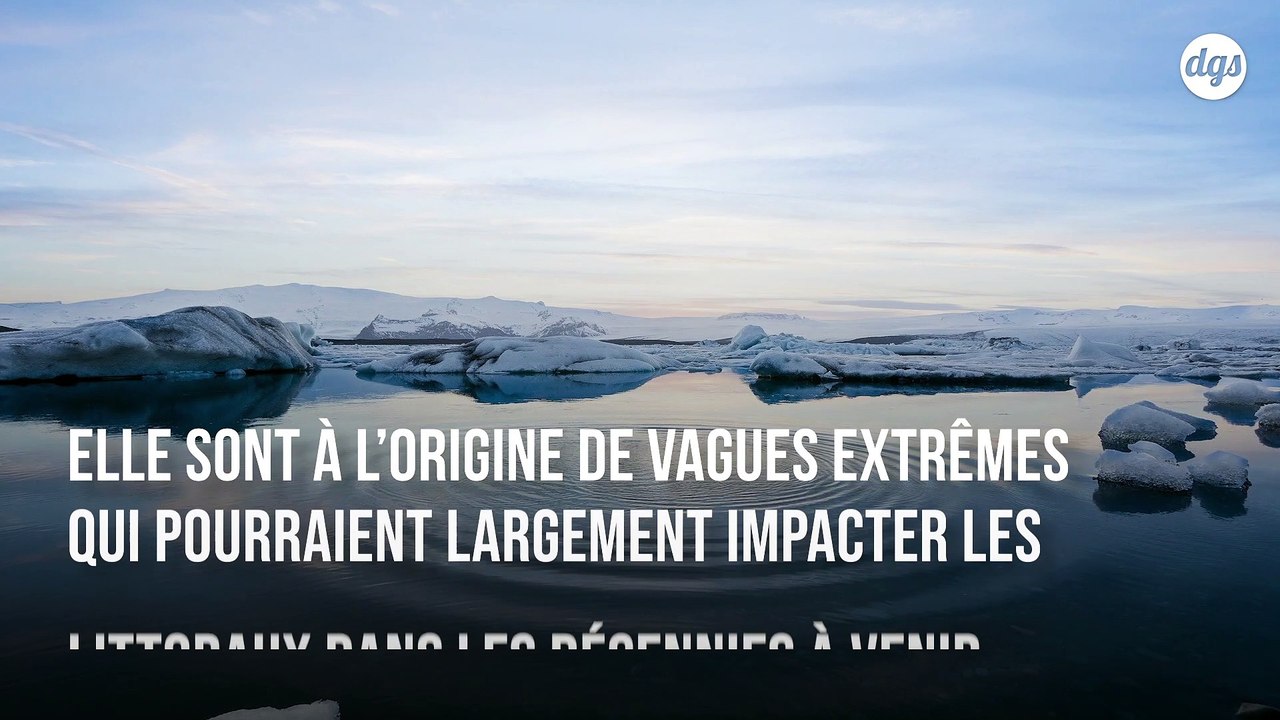 Des vagues de plus en plus extrêmes vont frapper l’Arctique à cause du réchauffement climatique