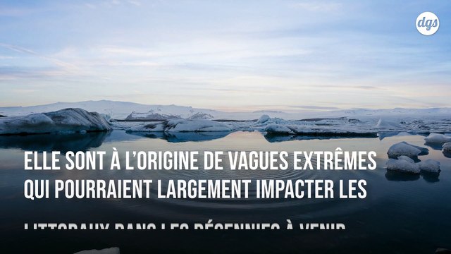 Des vagues de plus en plus extrêmes vont frapper l’Arctique à cause du réchauffement climatique