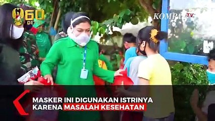 Masker Istrinya viral, Ini Respons KSAD Jenderal Andika Perkasa