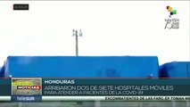 Arriban a Honduras 2 hospitales móviles para atender casos de Covid-19