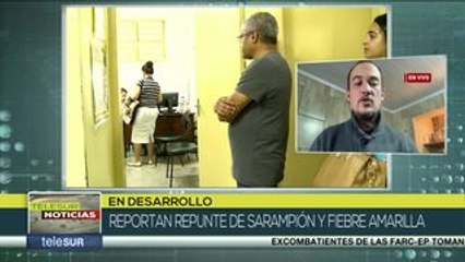 Siqueira: alza en enfermedades en Brasil por políticas de Bolsonaro