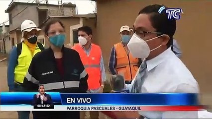 Se presenta colapso de sistema de drenaje en Pascuales, autoridades trabajan para solucionarlo