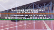 Décès de Amadou Gon Coulibaly : Communiqué pour la cérémonie d'hommage national au Premier Ministre