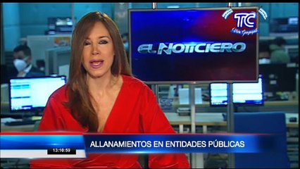 Allanamientos en entidades públicas en Quito y Cuenca