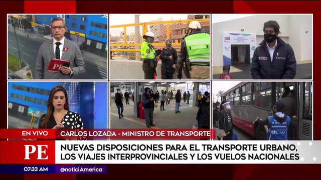 Primera Edición: Nuevas disposiciones para el transporte urbano, viajes interprovinciales y vuelos nacionales