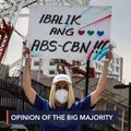 Big majority of Filipinos think Congress should grant ABS-CBN a franchise