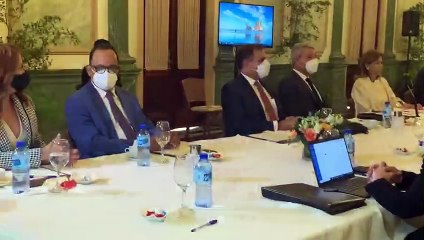 Inicia reunión entre la comisión de transición designada por el Poder Ejecutivo y  Luis Abinader