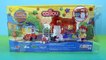 Caillou Fire Station Playset with Caillou the Firefighter Rescues a Kitty Cat from a Tree!