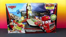 Disney Pixar Cars 2 Mega Mack Raceworld Playset includes Disney Cars Lightning McQueen