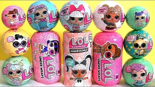 new lol dolls with real hair