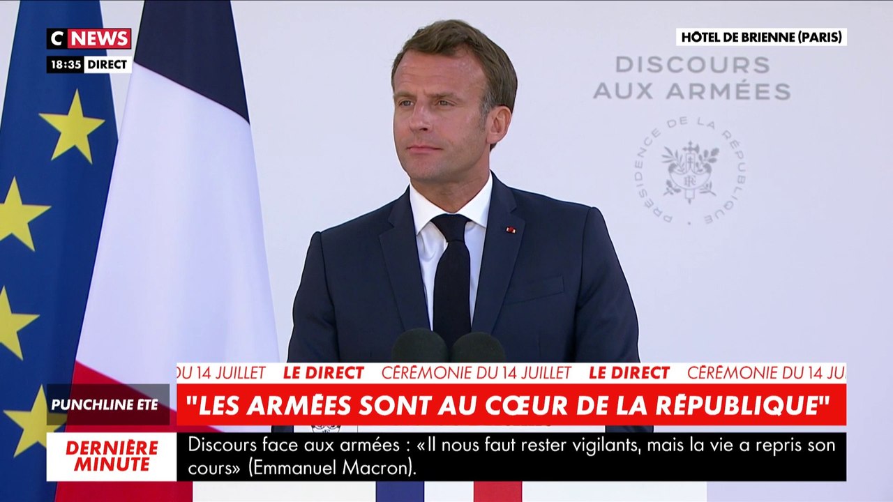 Emmanuel Macron aux Armées : «Cette cérémonie sera le symbole de notre résilience»