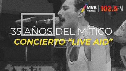 35 años del mítico concierto “Live Aid”