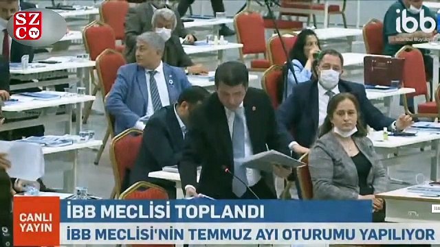 İBB Meclis toplantısında gerginlik: Erdoğan’ı eleştiren Özkan’ın mikrofonu kapatıldı!