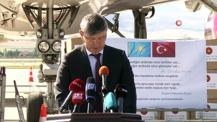 Türkiye’den Kazakistan’a Tıbbi Malzeme Yardımı