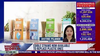Good News: Edible straws now available to replace plastic ones