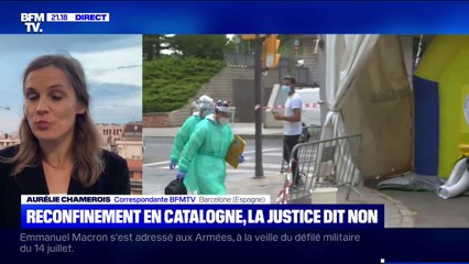 La justice espagnole refuse le reconfinement de 200.000 personnes en Catalogne