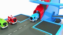 Fun Street Vehicles Play On Toy Slider - Learning Colors Videos Collection