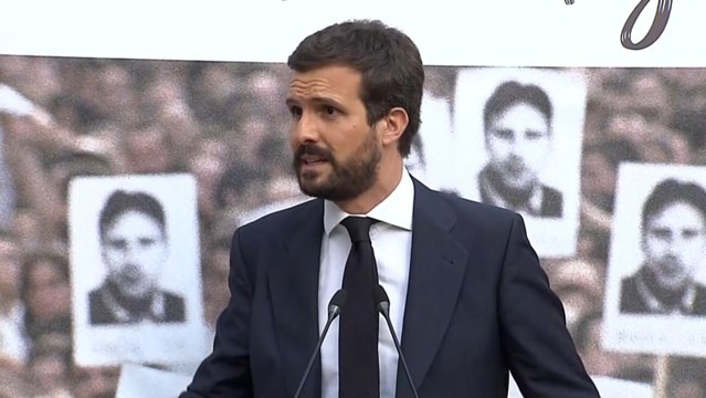 Casado llama a reflexionar sobre apoyos de Bildu en País Vasco