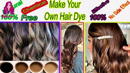 Make Your Own Hair Dye At Home